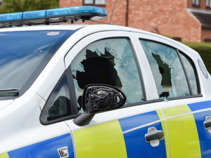 Supporting image for story: Police car's windows smashed after being left parked on West Midlands street