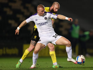 Supporting image for story: Undiagnosed knee problem frustrated Shrewsbury Town striker Curtis Main at Portsmouth