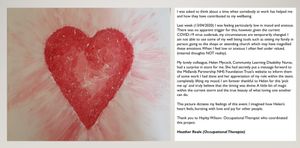 Artwork from Heather Reale, occupational therapist