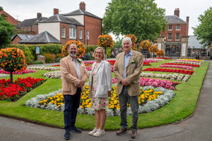 The Judges in Cae Glas Park in July
