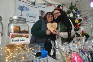 Raising money for Harry's Promise, Felicity Kennedy and Katie Tolley