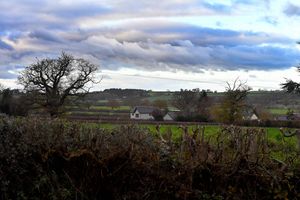 One of the potential sites of 96-homes development in Cressage