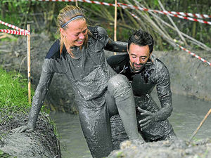 Supporting image for story: Hundreds tackle Ironbridge 10k Mud Killer endurance test