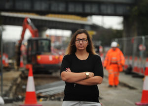 The Grafix Workshop Ltd company director Kimberley Jane Holden who was unhappy at the roadworks
