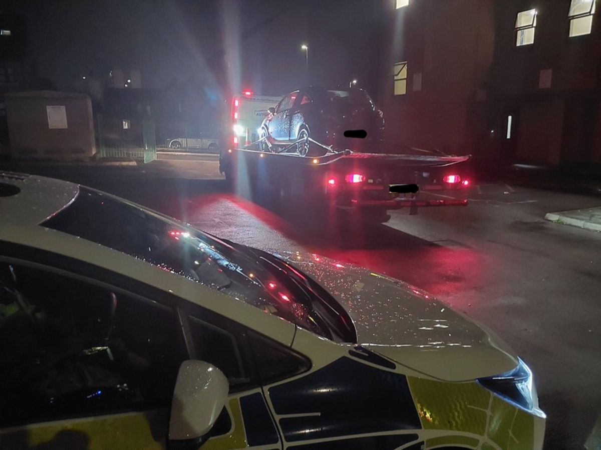 Driver found asleep with balloon in his mouth in Walsall street