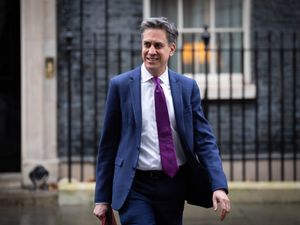 Energy Security and Net Zero Secretary Ed Miliband in Downing Street