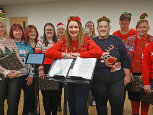 Supporting image for story: Watch Military wives choir entertain veterans at hearty Telford breakfast club