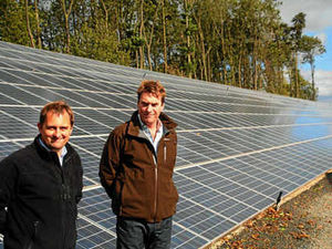 Supporting image for story: Bring me sunshine! Farmer installs 2,000 solar panels