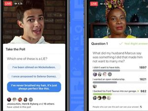 Supporting image for story: Facebook is taking on HQ Trivia by adding video quiz tools