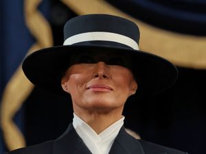 Supporting image for story: What Melania Trump wore to the inauguration – including the hat