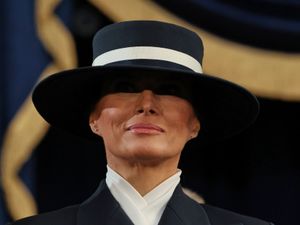 Supporting image for story: What Melania Trump wore to the inauguration – including the hat