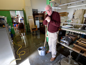 Supporting image for story: Flooded Bridgnorth antiques centre bounces back