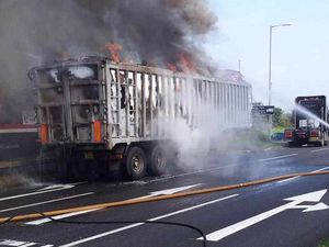 Supporting image for story: Major delays in Cannock after two serious fires break out
