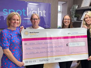 Supporting image for story: Shifnal accountants raise funds for Brain Tumour Research