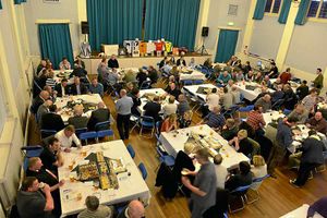 A fundraising evening held at Darlaston Town Hall to help Darlaston Football Club