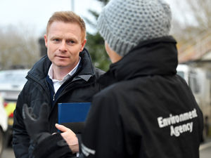 Supporting image for story: Watch: Floods minister visits Shrewsbury to learn of Severn Partnership's hopes for £500 million funding