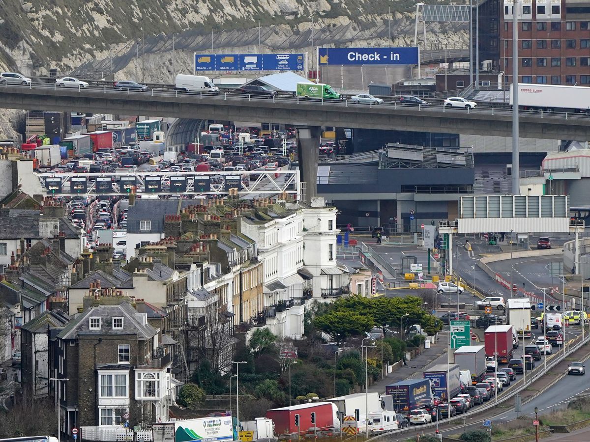 Disruption to Christmas getaway amid queues to ferry and train cancellations