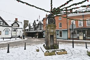 Snow in Much Wenlock. Photo: Steve Leath