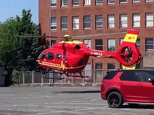 Supporting image for story: Air ambulance called to medical emergency at Cannock bus station
