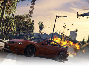 Supporting image for story: Grand Theft Auto V: Violent game has raked in more than Star Wars