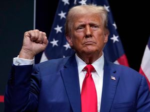 Supporting image for story: Trump asks judge to delay sentencing in hush money case until after election