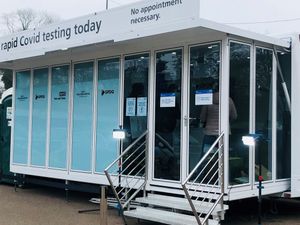 Supporting image for story: Mobile Covid test unit moves to Wednesfield