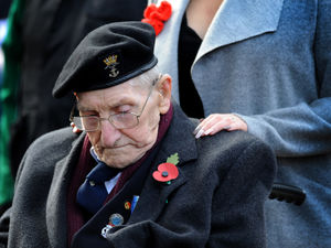 Supporting image for story: Remembrance Sunday: Black Country and Staffordshire pay tribute to fallen heroes - with PICTURES and VIDEO
