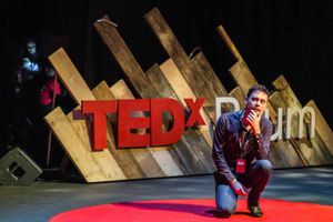 TEDxBrum 2014 speaker, Leigh Purnell with 'The importance of perseverance: when 