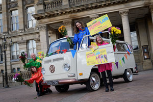 Launch pictures of Pepperland in Victoria Square, Birmingham. Pictures by Joe Bailey, Fivesixphotography