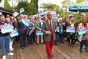 Nigel Farage in Shrewsbury