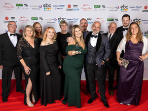 Supporting image for story: Black Country pallet delivery firm goes extra mile to raise more than £88,000 for air ambulance charity