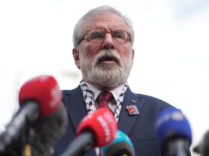 Supporting image for story: Gerry Adams’ ‘putting manners on BBC’ remark ‘chilling’, NUJ man says