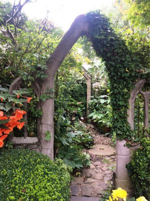 Dogs on a short lead can be taken this weekend, Saturday and Sunday, August, 16 and 17, noon to 5pm, to visit 1 Church Bank, Welshpool