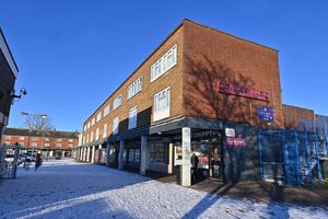 The shopping precinct in Ashmore Park.