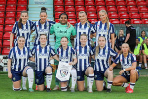 Albion's side ahead of kick-off in Tuesday night's final. Pic: Crewe-Green Photography