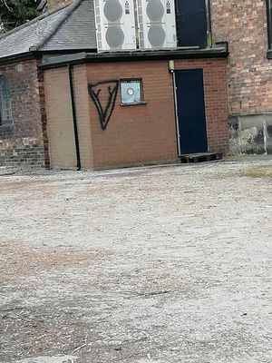 Some of the recent graffiti. Photo: West Mercia Police