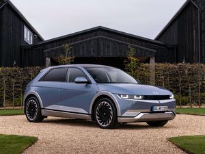 Supporting image for story: First Drive: Does the Hyundai Ioniq 5 have the driving appeal to back up its concept car looks?
