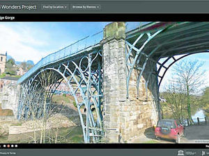 Supporting image for story: Ironbridge stars on Google World Wonders site