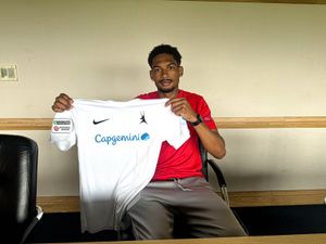 Dinanga is available for selection against Bedford Town this evening