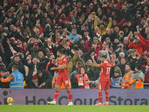 Supporting image for story: Liverpool beat Aston Villa to go five points clear at Premier League summit