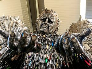 Supporting image for story: Shropshire's Knife Angel to go on the road