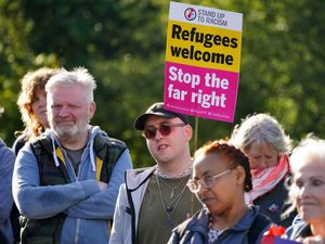 Supporting image for story: Anti-racism demonstrators gather for counter-protests in Bathgate and Paisley