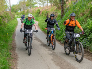 Setting out on the ride last year