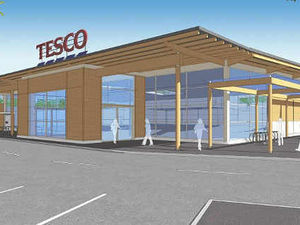 Supporting image for story: Tesco store plans on view