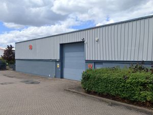 Supporting image for story: Car crashes through rollers and into van on Telford industrial estate