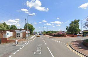 The incident took place off Owen Street, Tipton. Photo: Google