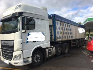 Supporting image for story: M54 lorry driver straddling hard shoulder stopped for 'using mobile phone at the wheel'