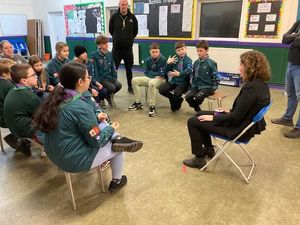 Supporting image for story: Local MP engages with 1st Rowley Regis Scouts