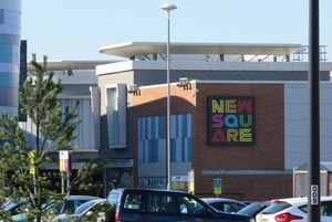 New Square shopping centre in West Bromwich