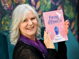 Supporting image for story: Walsall funeral and wedding celebrant writes of bridezillas and naughty birds in new book